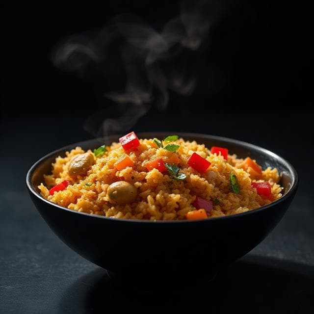 Golden fried rice