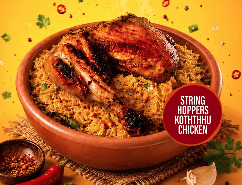 String hoppers kottu